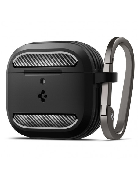 
„AirPods 4“ tvirtas šarvuotas dėklas – juodas
