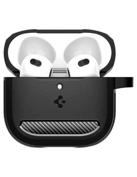 
„AirPods 4“ tvirtas šarvuotas dėklas – juodas
