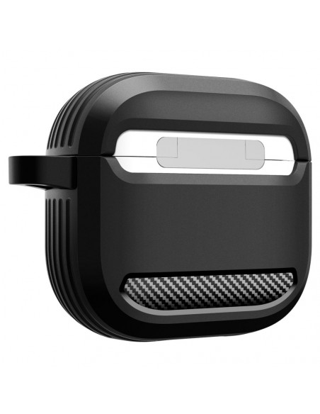 
„AirPods 4“ tvirtas šarvuotas dėklas – juodas
