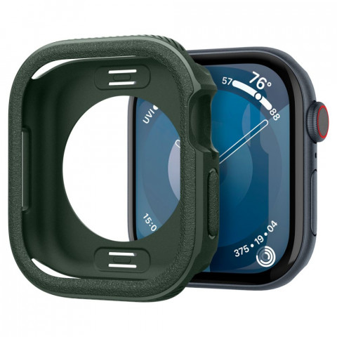 
„CASEOLOGY VAULT“ apsauginis dėklas, skirtas „Apple Watch 10“ (46 mm) – žalias
