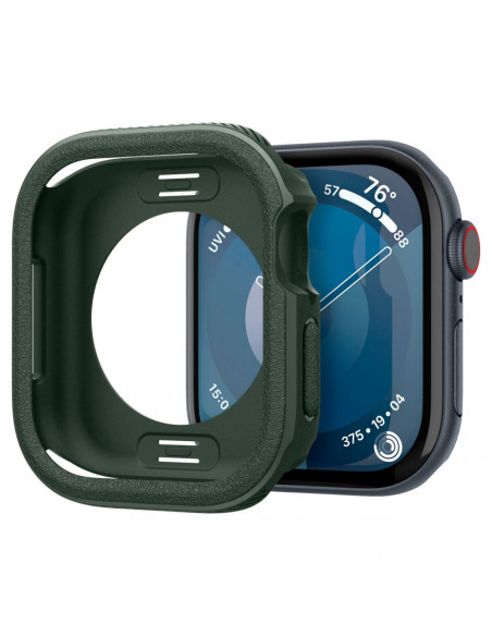 
„CASEOLOGY VAULT“ apsauginis dėklas, skirtas „Apple Watch 10“ (46 mm) – žalias
