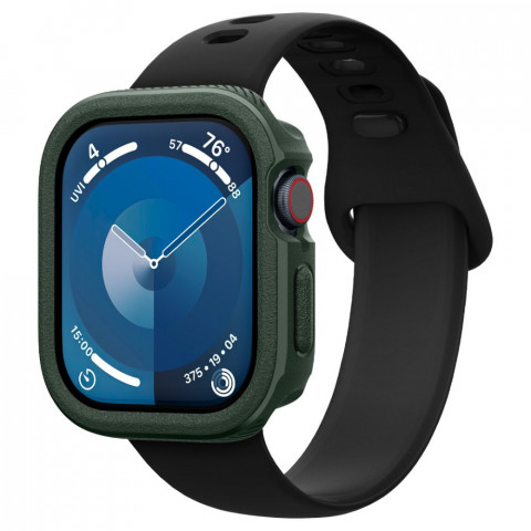
„CASEOLOGY VAULT“ apsauginis dėklas, skirtas „Apple Watch 10“ (46 mm) – žalias
