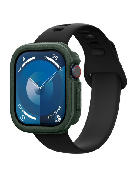 
„CASEOLOGY VAULT“ apsauginis dėklas, skirtas „Apple Watch 10“ (46 mm) – žalias
