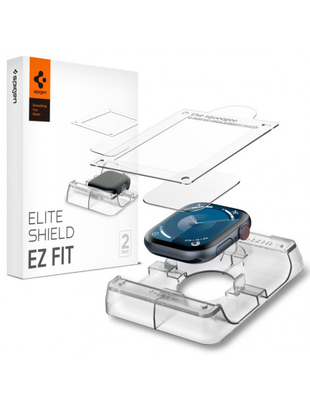 
Hibridinis stiklas Apple Watch 10 46 mm skaidrus - 2 vnt.
