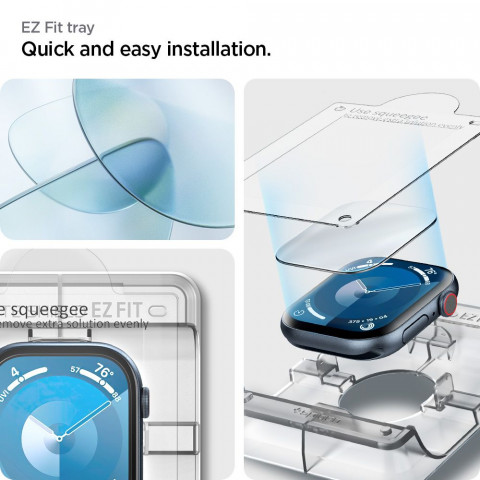 
Hibridinis stiklas Apple Watch 10 46 mm skaidrus - 2 vnt.
