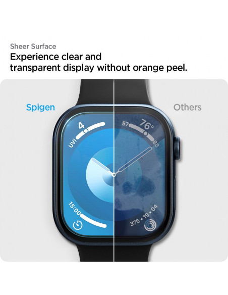 
Hibridinis stiklas Apple Watch 10 46 mm skaidrus - 2 vnt.
