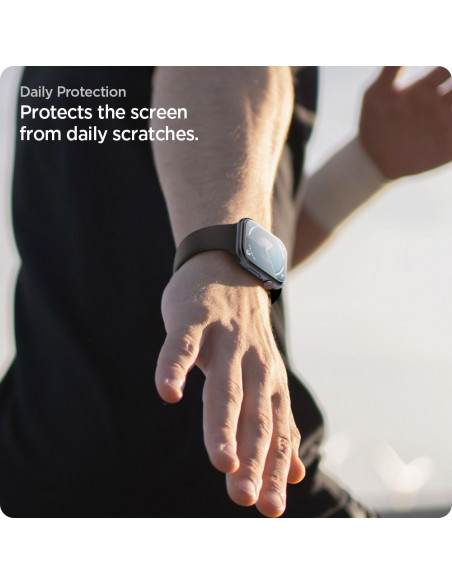 
Hibridinis stiklas Apple Watch 10 46 mm skaidrus - 2 vnt.
