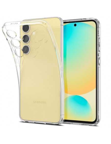 
„Samsung Galaxy S24 FE“ skystųjų kristalų dėklas – skaidrus
