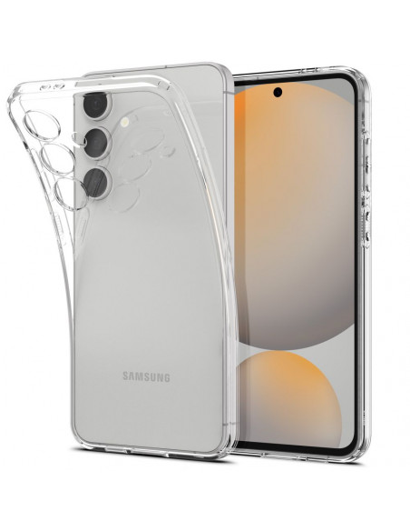 
„Samsung Galaxy S24 FE“ skystųjų kristalų dėklas – skaidrus
