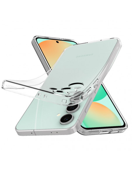 
„Samsung Galaxy S24 FE“ skystųjų kristalų dėklas – skaidrus
