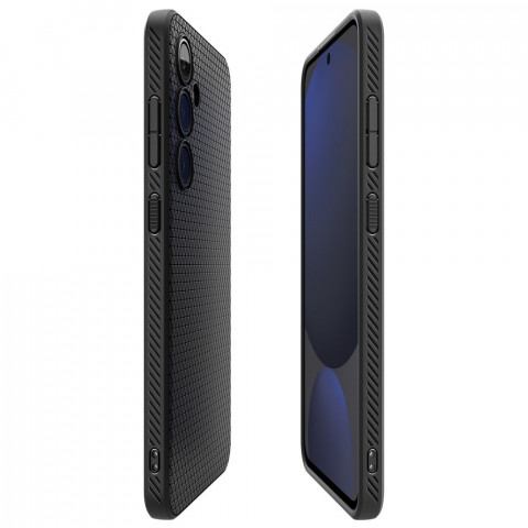 
„Samsung Galaxy S24 FE“ skysto oro dėklas – juodas
