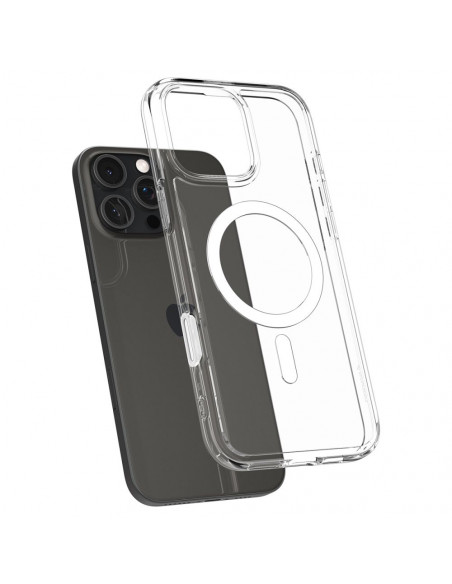 
„iPhone 16 Pro Max Ultra Hybrid T MagSafe“ dėklas – baltas
