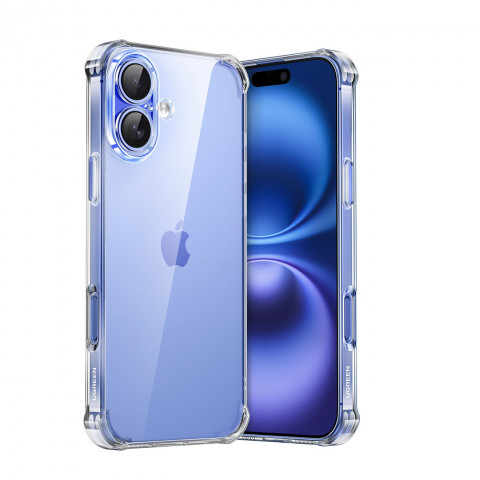 
„Bright Cushion CA101“ apsauginis dėklas, skirtas „iPhone 16 Plus“ – permatomas
