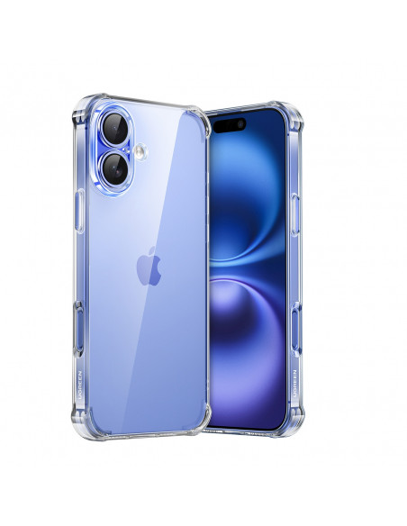 
„Bright Cushion CA101“ apsauginis dėklas, skirtas „iPhone 16 Plus“ – permatomas
