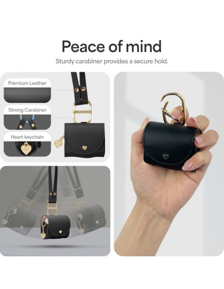 
„AirPods 4 Cyrill“ mini dėklas – juodas
