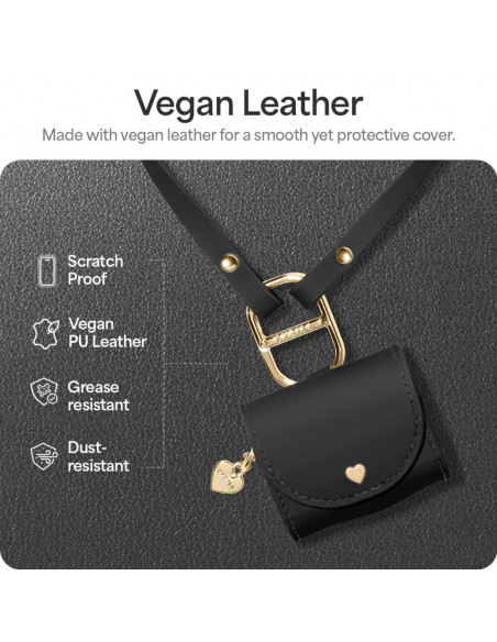 
„AirPods 4 Cyrill“ mini dėklas – juodas
