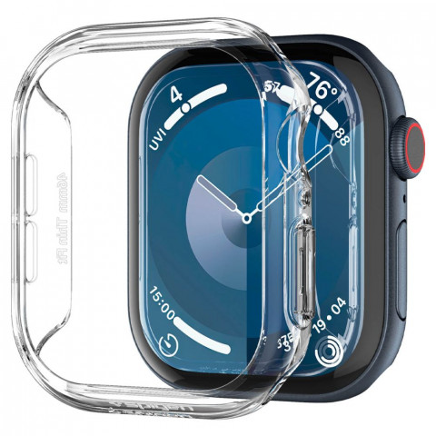 
Plonas dėklas, skirtas „Apple Watch 10“ (46 mm) – skaidrus
