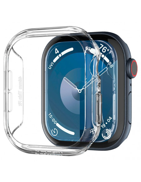 
Plonas dėklas, skirtas „Apple Watch 10“ (46 mm) – skaidrus
