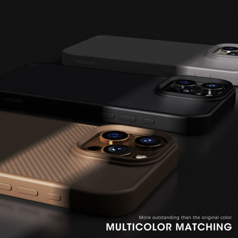 
„Samsung Galaxy S25“ anglies pluošto dėklas su „MagSafe“ technologija – pilkas
