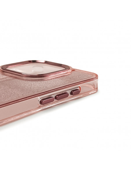 
Apsauginis dėklas, skirtas „Samsung Galaxy S24 FE“ blizgučių dėklui – rožinis su blizgučiais
