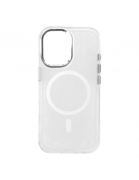 
Apsauginis dėklas, skirtas „Samsung Galaxy S24 FE Glitter Case Mag Safe“ – skaidrus su blizgučiais
