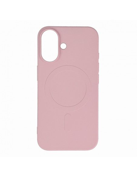 
„Samsung Galaxy S24 FE“ skysto silikono dėklas „MagSafe“ – šviesiai rožinis
