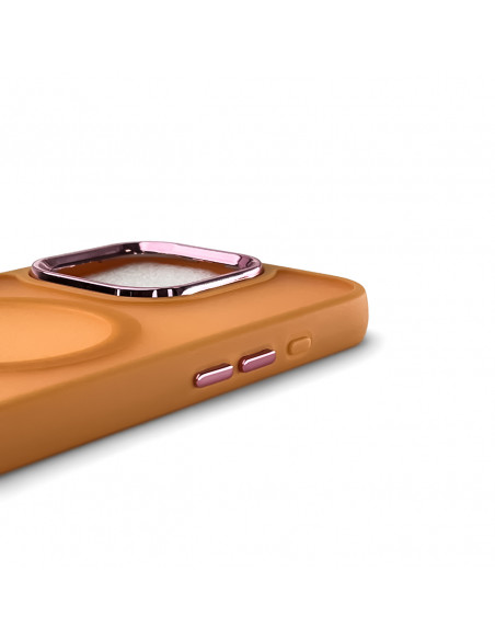 
„Samsung Galaxy S24 FE“ madingas dėklas su „MagSafe“ – oranžinis
