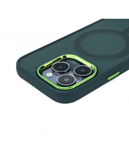 
„Samsung Galaxy S24 FE“ madingas dėklas su „MagSafe“ – žalias
