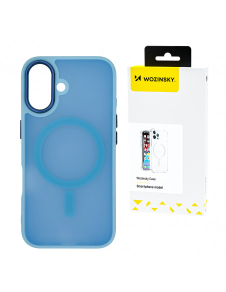 
„Samsung Galaxy S24 FE“ madingas dėklas su „MagSafe“ – mėlynas
