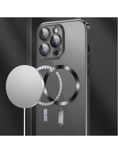 
Samsung Galaxy S24 FE galvanizuoto Magsafe dėklas – juodas
