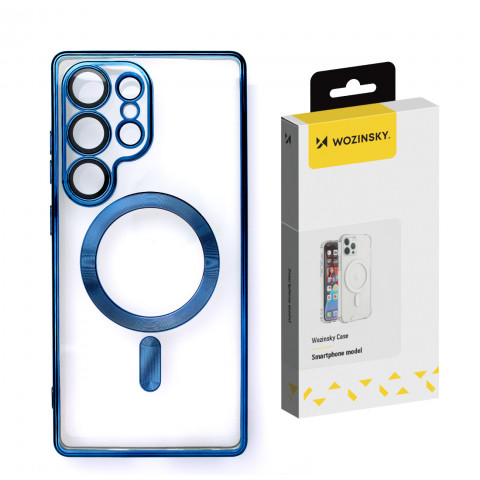 
Samsung Galaxy S24 FE galvanizuoto dangalo „Magsafe“ dėklas – mėlynas
