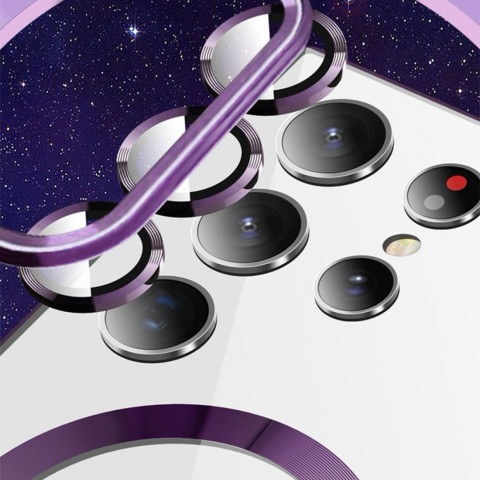 
Samsung Galaxy S24 FE galvanizuoto dangalo „Magsafe“ dėklas – mėlynas
