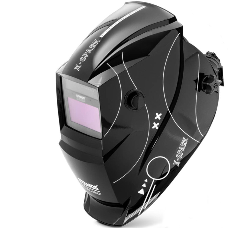 Automatinis automatiškai tamsėjantis suvirinimo šalmas su X-SPARK šlifavimo funkcija