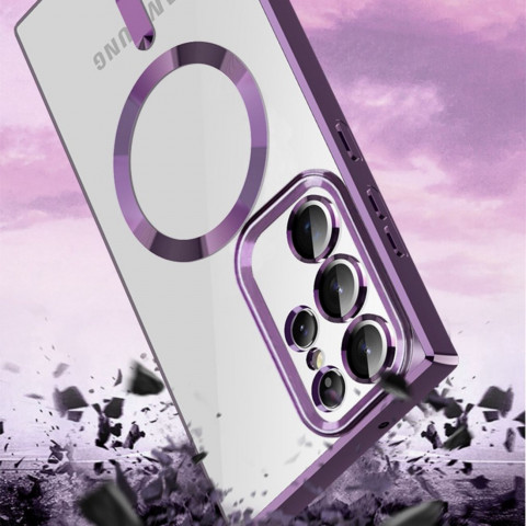 
Samsung Galaxy S24 FE galvanizuoto dangalo „Magsafe“ dėklas – auksinis
