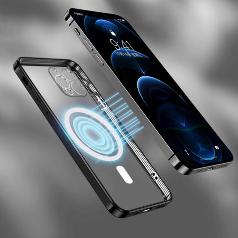 
Samsung Galaxy S24 FE galvanizuoto dangalo „Magsafe“ dėklas – auksinis
