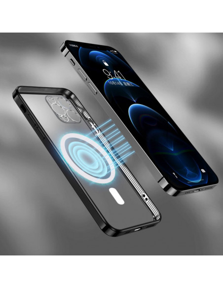 
Samsung Galaxy S24 FE galvanizuoto dangalo „Magsafe“ dėklas – auksinis
