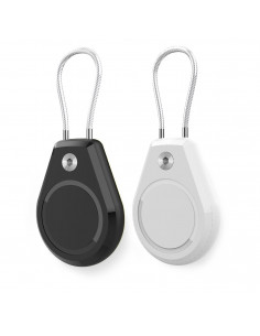 
Vandeniui atsparus dėklas „Apple AirTag“ su plieniniu kabeliu - 2 vnt.
