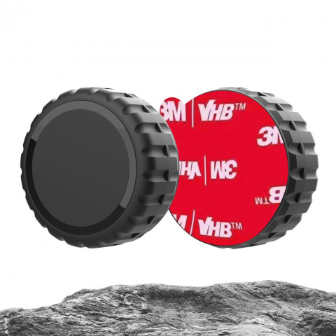 
„Apple AirTag“ dėklas, užsukamas, atsparus vandeniui, lipnus – juodas
