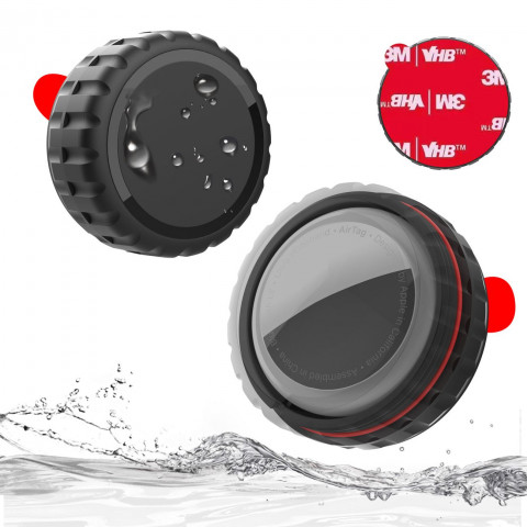 
Dėklas „Apple AirTag“ sekikliui, prisukamas, atsparus vandeniui, lipnus - 4 vnt.
