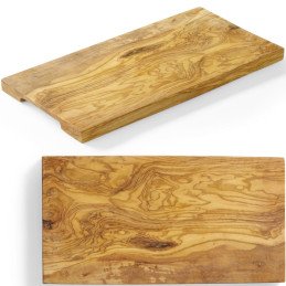 Stačiakampė alyvmedžio serviravimo lenta 350 x 150 x 18 mm - Hendi 505182