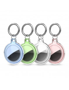 
Dėklas „Apple AirTag“ sekikliui, atsparus vandeniui, skaidrus - 4 vnt.
