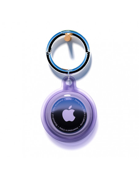 
Vandeniui atsparus dėklas „Apple AirTag“ ieškikliui – violetinis
