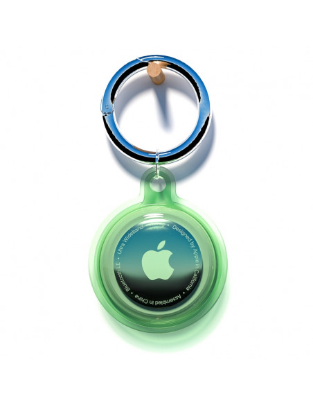 
Vandeniui atsparus dėklas „Apple AirTag“ ieškikliui – žalias
