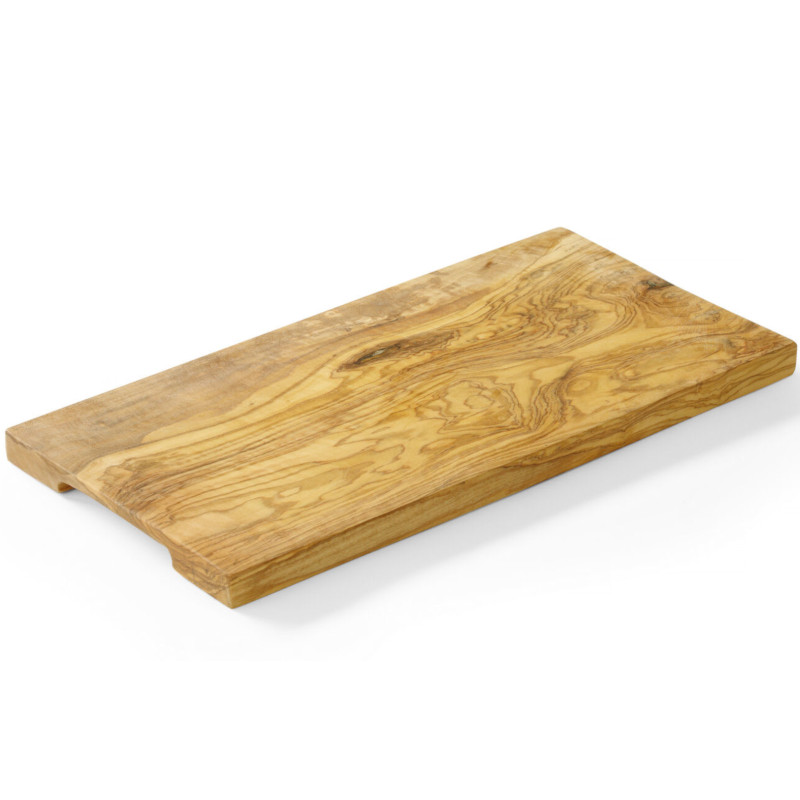 Stačiakampė alyvmedžio serviravimo lenta 350 x 150 x 18 mm - Hendi 505182