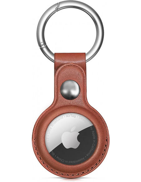 
„Apple AirTag“ ekologiškos odos dėklai – 4 vnt.
