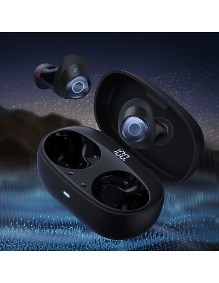 
Bowie MA20 Pro TWS belaidės ausinės su ANC ir IPX6 - juodos
