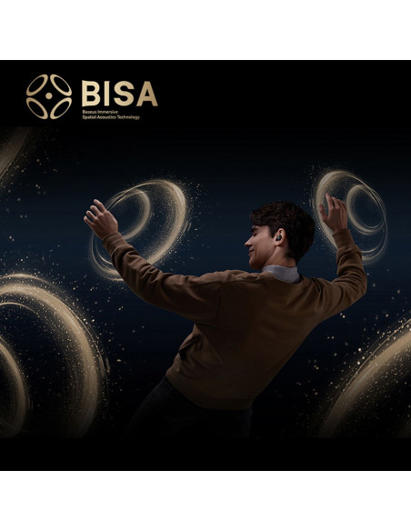 
Bowie MA20 Pro TWS belaidės ausinės su ANC ir IPX6 - juodos
