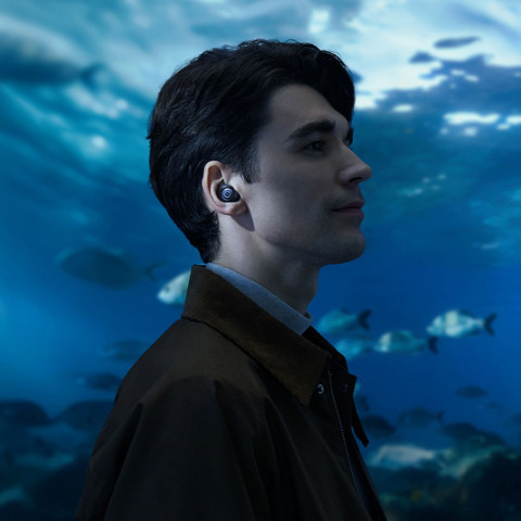 
Bowie MA20 Pro TWS belaidės ausinės su ANC ir IPX6 - juodos
