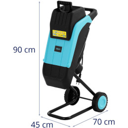 Smulkintuvas medienos smulkintuvas elektrinis 45 mm 4500 aps./min 2500 W