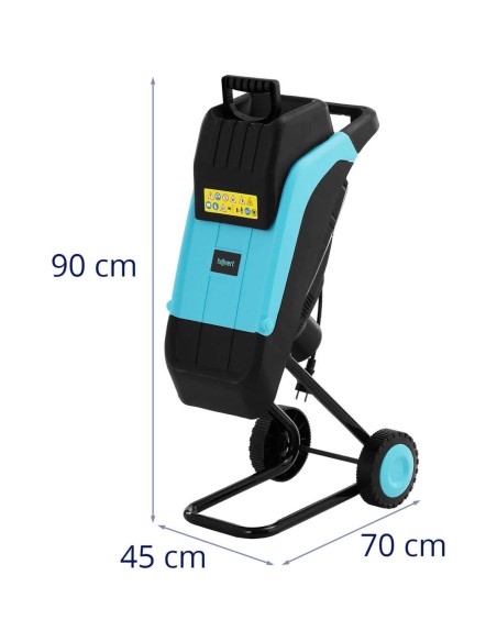 Smulkintuvas medienos smulkintuvas elektrinis 45 mm 4500 aps./min 2500 W Smulkintuvas medienos smulkintuvas elektrinis 45 mm 4500 aps./min 2500 W